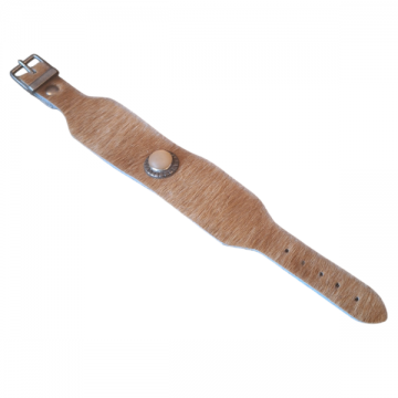 Armband vacht leer camel