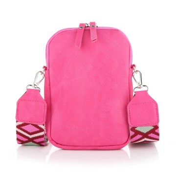 Crossbody tasje Anne, fuchsia