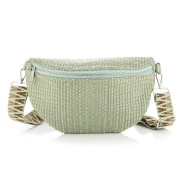 Crossbody buidel groen