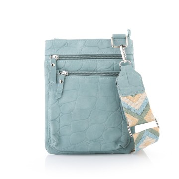 Crossbody tasje emma blauw