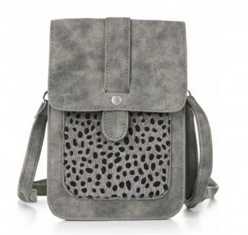 Telefoontasje animal grijs