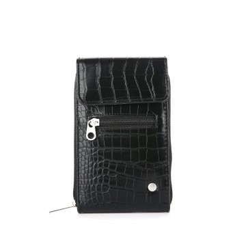 Telefoontasje snake zwart
